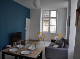 nid douillet 4places 2lits cœur de ville logement Hote-Zen wifi, hotel pet friendly a Segré