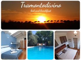 Tramontodivino b&b, viešbutis su vietomis automobiliams mieste San Pietro in Vincoli