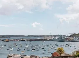 Stunning views over the beautiful Falmouth Harbour