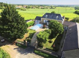 La Costonnerie, B&B in Leigné-sur-Usseau