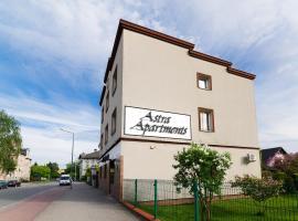 Astra Apartments, viešbutis mieste Oświęcim, netoliese – Aušvico geležinkelio stotis