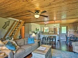 Lakefront Waterloo Cabin with Dock, Kayaks and Grill!