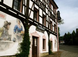 Landhotel Goldener Becher, hotel with parking in Limbach - Oberfrohna