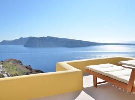 Villa Ariadni Cave Houses in Oia, romantični hotel v mestu Oia