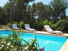 VILLA 6 PERSONNES /PISCINE/CAMPAGNE/TERRAIN DE PETANQUE/15 km BANDOL