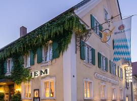 Gasthof Diem, hotel with parking in Krumbach