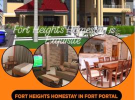 Fort Heights Homestay, hotel di Fort Portal