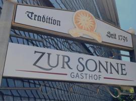 Hotel Zur Sonne, hotel em Kirchhain