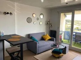 Appartement T2 rénové dans résidence avec piscine