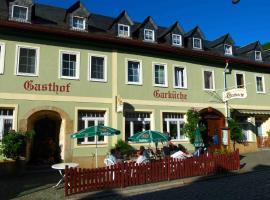 Hotel & Gasthof Garküche, perhehotelli kohteessa Leutenberg