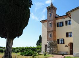 Villa Brignole, B&B sihtkohas Montaperti