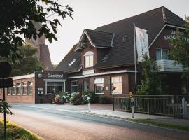 Kirchspielkrug Landhotel & Restaurant: Westerhever, Westerhever Deniz Feneri yakınında bir otel