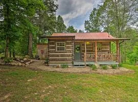 Covered Deck and Fire Pit Smoky Mountain Cabin