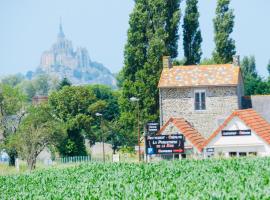 La Parenthèse de la Baie, Cama e café (B&B) em Courtils