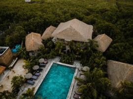 Radhoo Tulum, wellness hotel v destinaci Tulum
