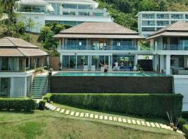 4 Bedroom Luxury Sea View Villa Moonrise SDV079D-By Samui Dream Villas, hotel a Ban Bang Po