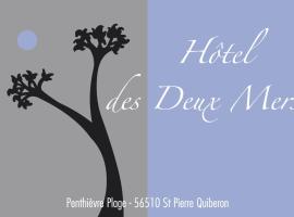 Hôtel Des Deux Mers, viešbutis mieste Sen Pjer Kiberonas