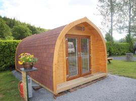 Glamping Huts in Heart of Snowdonia, camping i Dolgellau