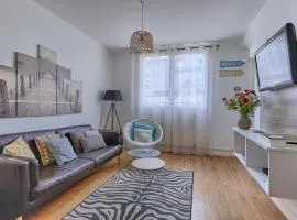 CENTRE Appt 2 Chambres, Linge, Parking, Wifi