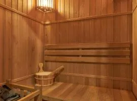 Centre ville à pied Appt avec SAUNA, Linge, Wifi, Stationnement Gratuit