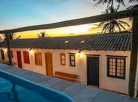 Suite em pousada no ES com lazer completo e WiFi