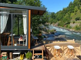 Vagona Tiny House, glamping site in Rize