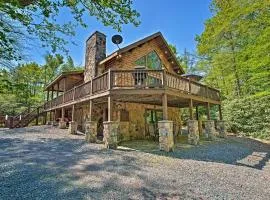 Fire Pit and Hot Tub Poconos Family Cabin!