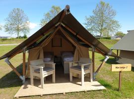 Safaritent Mini Lodge, camping in Kesteren