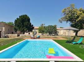 Domaine de Gaïa, Piscine, Pétanque, Ping-pong, proche Saint Emilion, rental liburan di Guillac