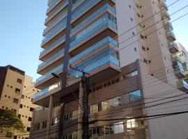 Edf Gil Nogueira-Praia Morro-Guarapari-3&ordm; Andar-APTO FTE-SOL MANHA-Piscina-Sauna-02 quartos com Ar -TV Tela Plana-Wi-Fi-Varanda Gourmet -Tela de Prote&ccedil;&atilde;o - Purificador &Aacute;gua-Airfray-Dois elevadores-01 Garagem-Portaria 24 horas-50 mts da Praia do Morro