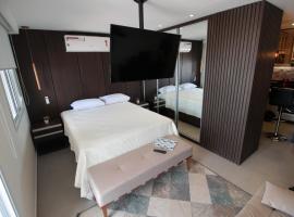 Flat 2211 - Guarulhos Aeroporto - Wi-fi - Estacionamento - Home Office - Shoppings, hotel pet friendly a Guarulhos