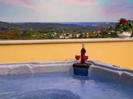 Villa Erontas - private heated jacuzzi