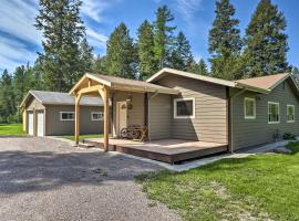 Columbia Falls Private Retreat Pool Table and Deck!, pet-friendly hotel in Columbia Falls