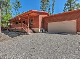 Wooded Ruidoso Hideaway with Deck Ski, Hike and Golf!