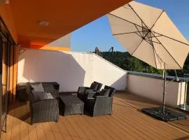 Penthouse apartmán s terasou - rezidencia Minerál