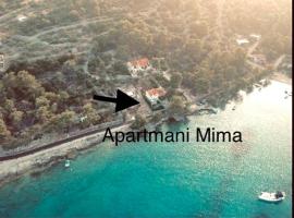 Apartmani Mima, khách sạn ở Nečujam