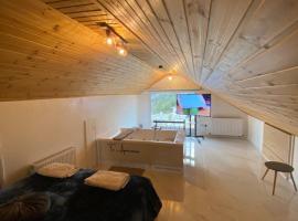 Aprosmeno Jacuzzi House 2, hotel en Agros