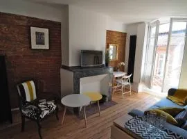 STUDIO BRICK AND WOOD - HYPERCENTRE - TV - WIFI