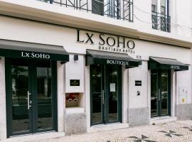 LX SoHo Boutique Hotel by RIDAN Hotels, hotel di Arroios, Lisbon