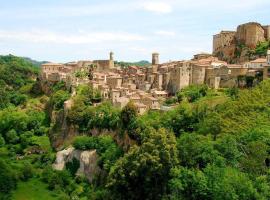 Viesnīca Appartamento nelle Terre del Tufo pilsētā Sorano