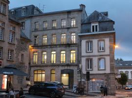 Duc de Bretagne Luxury Apparthotel、モルレーのアパートホテル