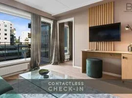 BJØRVIKA APARTMENTS, Teaterplassen, Oslo city center、オスロのビーチ周辺のバケーションレンタル