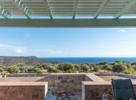 Villa Vasiliki Traditional House in Mani with Sea View