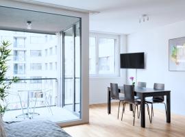 HITrental Basel Apartments, hotelli kohteessa Basel lähellä maamerkkiä Badischer Bahnhofin rautatieasema