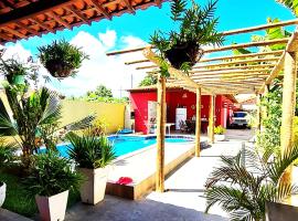 Casa com Wi-Fi e lazer em Porto de Pedras - AL, pet-friendly hotel in Tatuamunha