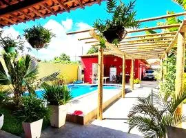 Casa com Wi-Fi e lazer em Porto de Pedras - AL