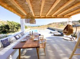 Luxury Cycladic Villa with Seaview and MiniPool, luxury hotel in Naxos Chora