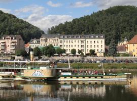 Elbhotel Bad Schandau, hotel en Bad Schandau