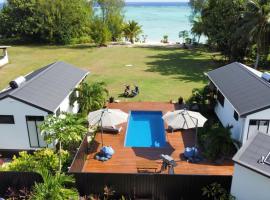 Abera's Aitutaki Villas, chata v Arutange