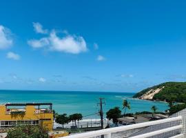 Maravilhoso flat com vista para o Mar de Ponta Negra, hotel din apropiere 
 de Morro do Careca, Natal